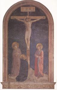 Fra Angelico Crucifixion with st dominic (mk05) Norge oil painting art